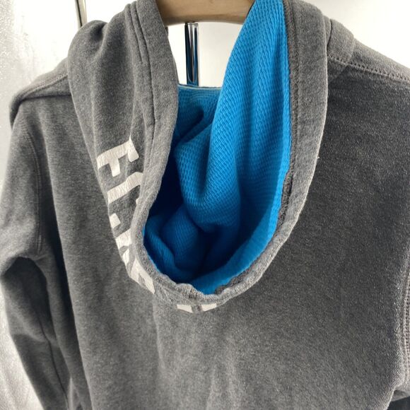 ECKO UNLTD Authentic Classic Hoodie Size XS Full Zip Gray And Blue - Picture 4 of 6